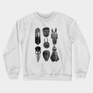 AFRICAN MASKS Crewneck Sweatshirt